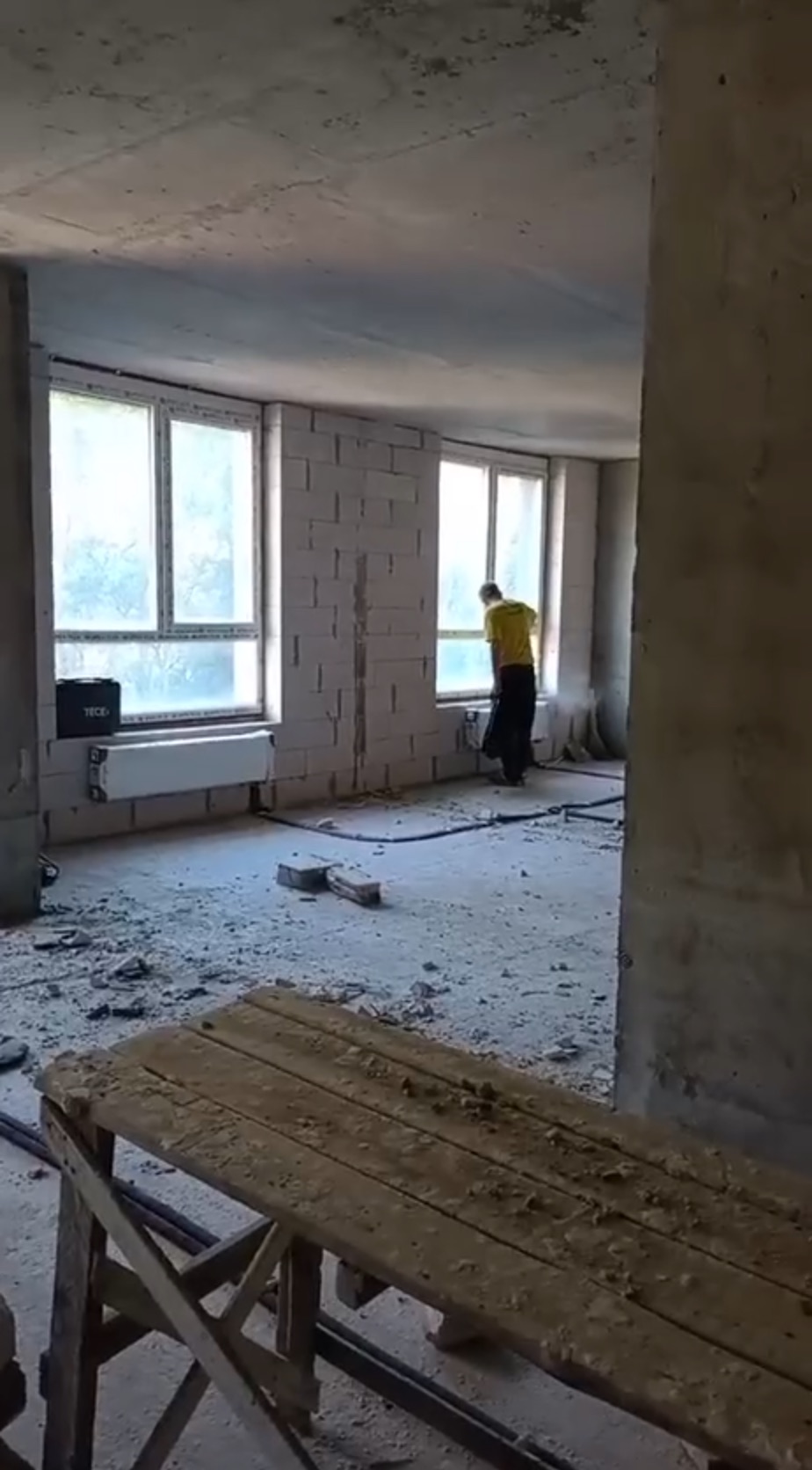 Процес реконструкції, перегородки та комунікації